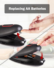 Sboly Electric Can Opener - Open Your Cans with A Simple Push of Button, Food-Safe and Battery Operated Hands Free Can Opener