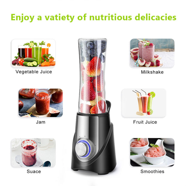 Sboly Personal Blender, Smoothie Blender with Bottle for Juice Shakes and Smoothie, 600 ml.