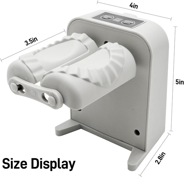 Sboly Dumpling Maker Machine, Automatic Electric Dumpling Maker, Adjustable & Easy to Operate Home Dumpling Press, with Spoon and Brush, Fast Dumpling Maker For Kitchen Pastry Making