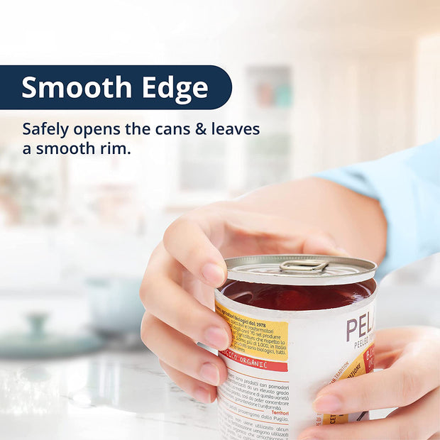Sboly Electric Can Opener - Open Your Cans with A Simple Push of Button, Food-Safe and Battery Operated Hands Free Can Opener