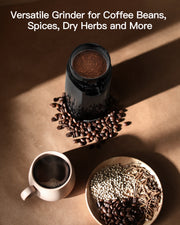 Electric Coffee Grinder Coffee Bean Grinder with 2oz Capacity Spice Grinder with Stainless Steel Blades Cleaning Brush