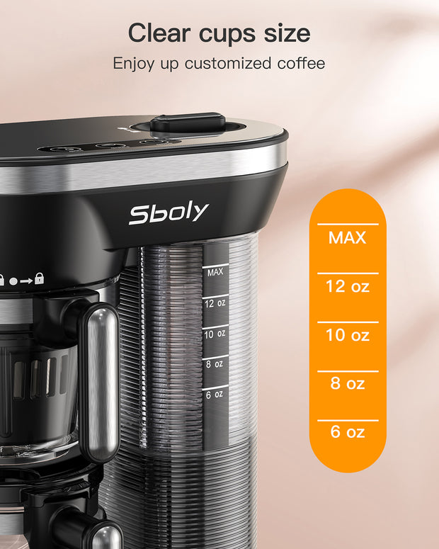 Sboly grind and brew coffee maker cheap