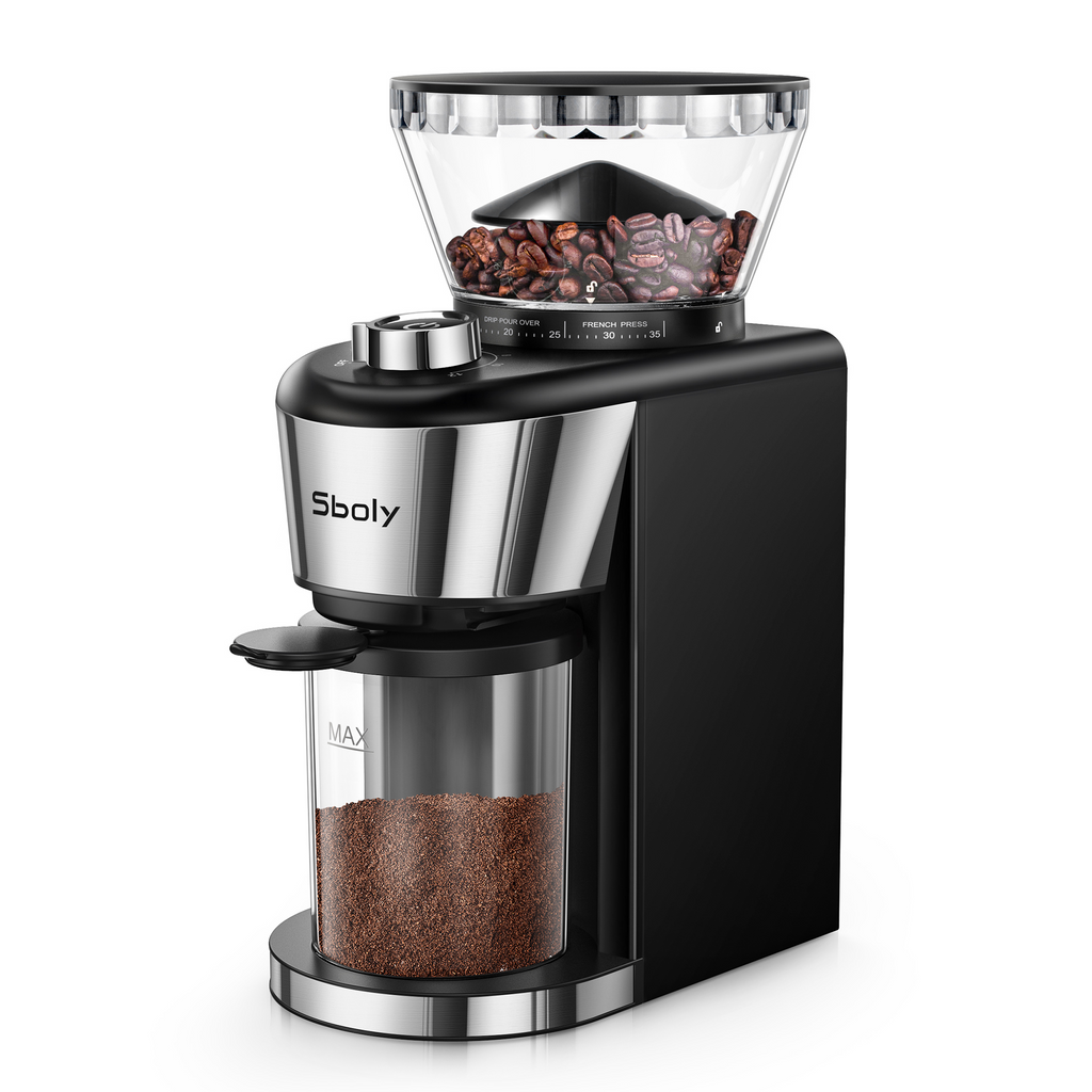 Secura Electric Burr Coffee Grinder Mill, Adjustable Cup Size, 17 Fine to Coarse Grind Size Settings for Drip, Percolator, French Press and Turkish Co Put to the test! Trying 3 out of 35 different grind settings - Secura  conical burr coffee grinder