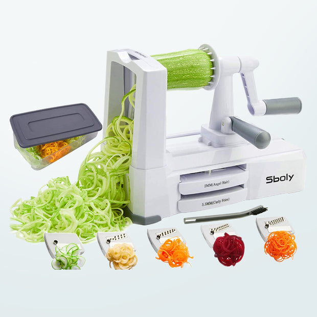 B435 5 Blades in 1 Vegetable Spiralizer