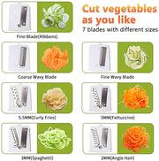 B345 7 Blades in 1 Vegetable Spiralizer