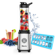 Personal Smoothie Blender Single Serve with Ice Tray for Juice Shakes and Smoothie