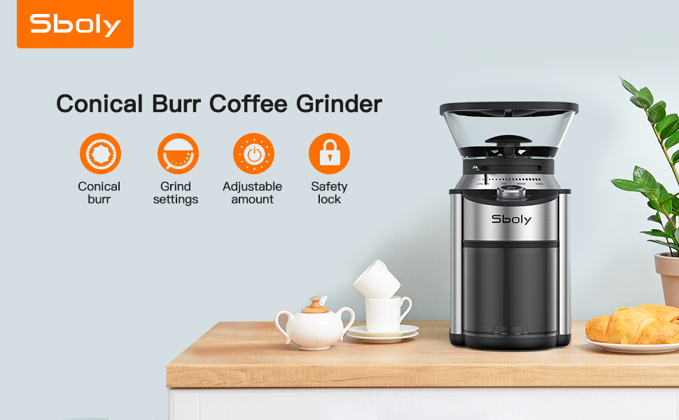 conical burr coffee grinder