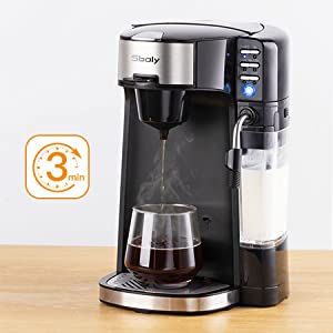 coffee maker for cappuccino coffee maker with milk frother keurig single cup coffee machine