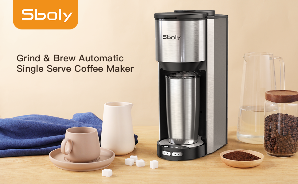 Sboly Grind and Brew Automatic Coffee Maker